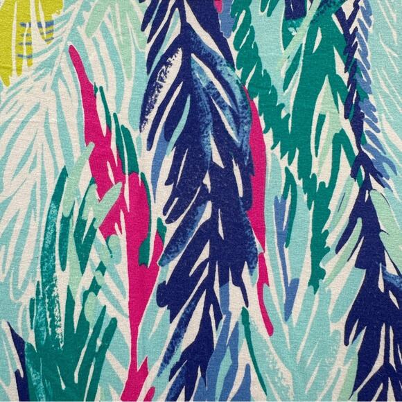 Lilly Pulitzer‎ Sophie Multicolor Light As A Feather UPF+ 50 3/4 Sleeve Dress M - Picture 9 of 14